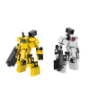 MOC Mini Mecha Combom Building Blocks Colorful Warrior High-Tech Robot Model Assembly Bricks Toys Child Birthday Christmas Gift