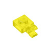 10pcs Compatible MOC Brick Parts 61252 Plate Special 1 x 1 with Clip 6019 Building Block Particle DIY Assmble Kid Brain Toy Gift