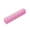 10Pcs MOC Parts 3009 Brick 1 x 6 Compatible DIY Assmble Building Blocks Particle Kid Brain Puzzle Toy Birthdays Gift