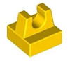 10Pcs MOC 12825 2555 Tile Modified 1 x 1 with Clip Brick Parts Building Blocks Particle DIY Kids Toy Gift