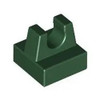 10Pcs MOC 12825 2555 Tile Modified 1 x 1 with Clip Brick Parts Building Blocks Particle DIY Kids Toy Gift