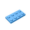 10Pcs MOC Parts 3020 Plate 2 x 4 Compatible Bricks DIY Assmble Building Blocks Particle Kid Brain Puzzle Toy Birthday Gift