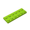 10Pcs MOC Parts 3795 Plate 2 x 6 Compatible Bricks DIY Assmble Building Blocks Particle Kid Puzzle Brain Toy Birthdays Gift
