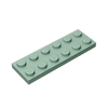 10Pcs MOC Parts 3795 Plate 2 x 6 Compatible Bricks DIY Assmble Building Blocks Particle Kid Puzzle Brain Toy Birthdays Gift
