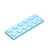 10Pcs MOC Parts 3795 Plate 2 x 6 Compatible Bricks DIY Assmble Building Blocks Particle Kid Puzzle Brain Toy Birthdays Gift