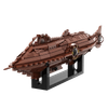 Gobricks MOC Leagues Under the Sea Nautilus Submarine Building Blocks Unterseeboot Twenty Boat Vessel Bricks Toys Children Gifts