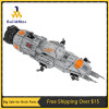 MOC-49304 Spaceship Building Block Kit Space Carrier Saturn 37608 Spaceballs Eagle-5 Rocket Brick Model DIY Kids Brain Toys Gift