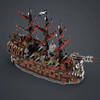 Gobricks MOC Imperial Warships The Ruined Kings Model Building Blocks Classic Pirate Ship diy Bricks Toy Childrens Birthday Gift