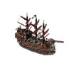 Gobricks MOC Imperial Warships The Ruined Kings Model Building Blocks Classic Pirate Ship diy Bricks Toy Childrens Birthday Gift