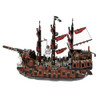 Gobricks MOC Imperial Warships The Ruined Kings Model Building Blocks Classic Pirate Ship diy Bricks Toy Childrens Birthday Gift