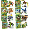Prehistoric Planet Jurassic Age Dinosaur Brick Compatible Legodinosaur Developmental Toy Building Block Brick Toys Gifts Boy