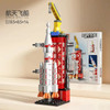 Launch Center Lunar Lander Model Building Blocks Spaceship Spaceport Figure Shuttle Rocket Bricks Construction Toys