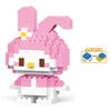 Anime Hello Kitty Building Block Model Assembled Toys Sanrio Figure Kuromi My Melody Children's Puzzle Gift Desktop Decorations