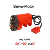 MOC Technical parts power functions Motor multi tool servo train motor PF 8293 8883 model Compatible Leduo building blocks
