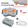 MOC Technical parts power functions Motor multi tool servo train motor PF 8293 8883 model Compatible Leduo building blocks