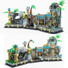 2023 NEW Indiana Jones Temple of The 77015 Building Project for Adults Famous Movie Scene Building Blocks Kids Toys Gifts