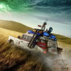 Compatible 10274 Ghostbusters Ecto-1 Building Blocks Car Model Bricks for Kids Adults Toys Halloween Christmas Gifts