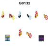 1PCS Action Figures accessories Building Blocks toys Series G0132 GH0247 GH0248 GH0249 GH0250 GH0251 GH0252