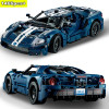 2023 Technical MOC 42154 Forded GT Muscle Sports Car Building Block Model Racing Vehicle Assemble Toy Bricks for Kids Adult Gift