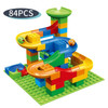 Marble Race Run Block Small Size Building Blocks Maze Ball Funnel Slide Blocks DIY Creative Bricks Assemble Toys Bulk Model Toys