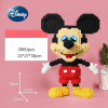 Disney Mickey's 2024 New Building Block Toy 38cm Puzzle Assembled Building Block Toy DIY Cartoon 3D Model Children's Puzzle Toy