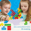 48PCS Tetra Tower Fun Balance Stacking Building Blocks Board Game for Kids Adults Friends Team Dorm Family Game Kid Desktop Toys