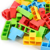 48PCS Tetra Tower Fun Balance Stacking Building Blocks Board Game for Kids Adults Friends Team Dorm Family Game Kid Desktop Toys