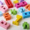3D Digital Puzzle Number Building Block Set for Baby Montessori Stacking Toy Developmental Learning Gift for Kids