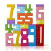 3D Digital Puzzle Number Building Block Set for Baby Montessori Stacking Toy Developmental Learning Gift for Kids
