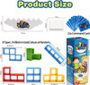 Tower Balancing Stacking Toys,Board Games for Kids & Adults, Balance Game Building Blocks,Perfect for Family Games, Parties, Tra