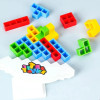 3D Tetra Tower Balance Stacking Toys Board Games Hand-Eye Coordination Balance Puzzle Stack Building Block Balancing Tower Game