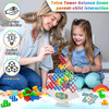 Kids Balance Toys Stacked Tower Board Game Stacking Building Blocks Puzzle Assembly Bricks Educational Toys for Children Adults