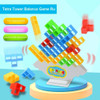 16-48Pcs Tetra Tower Game Stack Building Blocks Balance Desktop Puzzle Board Assembly Bricks Educational Toys for Children Kids