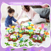 Flower Garden Building Toys for Girls Stacking Game For Toddlers STEM Educational Preschool Toy Gift