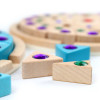Wooden Gem Blocks Rainbow Stacking Toys Bricks Blocks Kids Creative Game Blocks Montessori Educational Toys For Children Gift