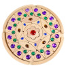 Wooden Gem Blocks Rainbow Stacking Toys Bricks Blocks Kids Creative Game Blocks Montessori Educational Toys For Children Gift