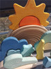 Wooden Building Stacking Rainbow Blocks Creative Weather Cloud Snow Sun Droplet for Kids Educational Toy