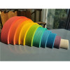 Wooden Building Stacking Rainbow Blocks Creative Weather Cloud Snow Sun Droplet for Kids Educational Toy