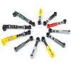 Technical Building Blocks Self-Locking Bricks Shock Absorber 6.5L (soft Spring) compatible All Brands NOC6027566-Y MOC Accessory
