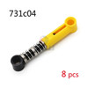 Technical Parts Hard Soft Spring Shock Absorber Building Blocks Compatible 79717 2909c03 95292c01 731c04 731c06 MOC Bricks Toy