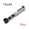 Technical Parts Hard Soft Spring Shock Absorber Building Blocks Compatible 79717 2909c03 95292c01 731c04 731c06 MOC Bricks Toy
