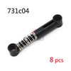Technical Parts Hard Soft Spring Shock Absorber Building Blocks Compatible 79717 2909c03 95292c01 731c04 731c06 MOC Bricks Toy