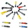 MOC Technical Self-Locking Bricks Spring Soft Hard Parts Building Blocks Shock Absorber Accessories Spring 76138 76537 79717c01