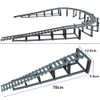 City Train Track Rail double layer Track Model Bricks straight curved soft Flexible Switch Uphill Railway Building Blocks kids