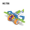 Soft Building Blocks Screw Steam Bricks Puzzle Diy Assembly Engineering Car Plane Kit Intellectual Toys For Children Gift