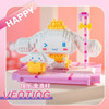 Sanrio Soft Cute Cartoon Pochacco Building Block Boxing Gym Model Exquisite Toy Assembly Small Particle Decorative Gift