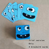 Face Changing Cube Board Card Game Building Blocks Cartoon Wooden Puzzle Montessori Anxiety Stress Relief Toys For Children Kids