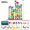 Kids Marble Runs Race Track Building Blocks Construction Toys Can Change Ejection Ball Slideway DIY Kids Education Toy Gifts