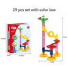 29pcs Runway Maze Balls Track Building Blocks Toys Funnel Slide Bricks For Children Labyrint Rolling Ball Educational Toys