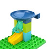 Building Block Big Size Slide Marble Race Run Track Maze Funnel Animal Large Particle Plate Pillar Brick Toy Compatible Duploes